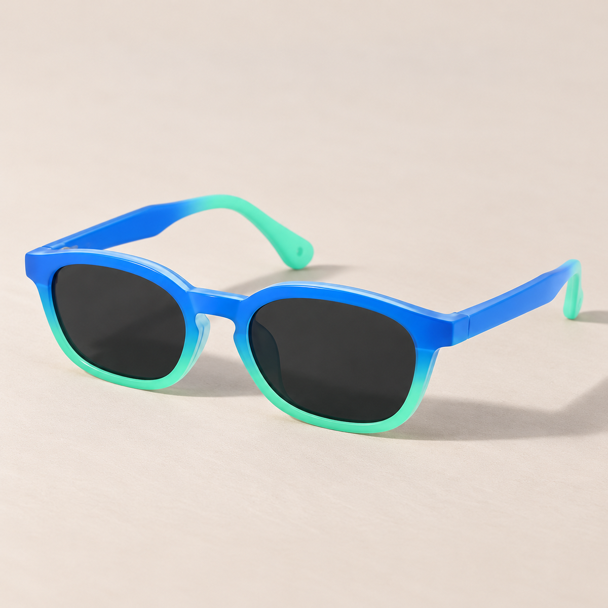Lentes Cuadrados Polarizados blue green