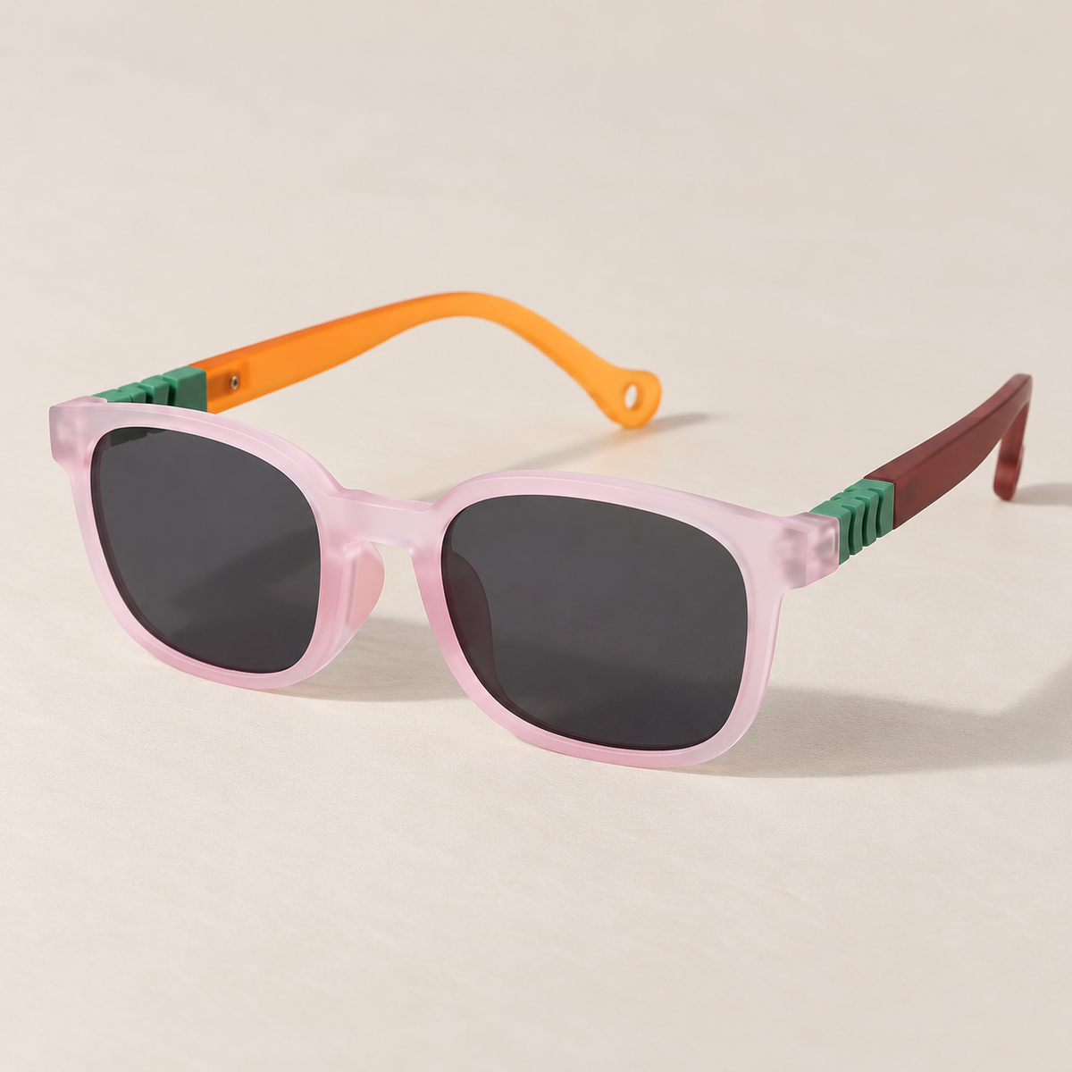 Lentes Silicona Contraste clear pink