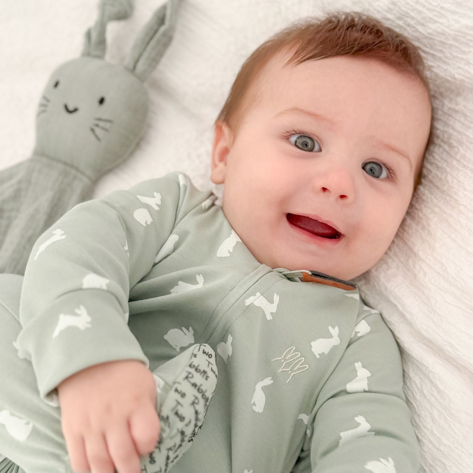 Enterizo Cierre Counting Rabbits