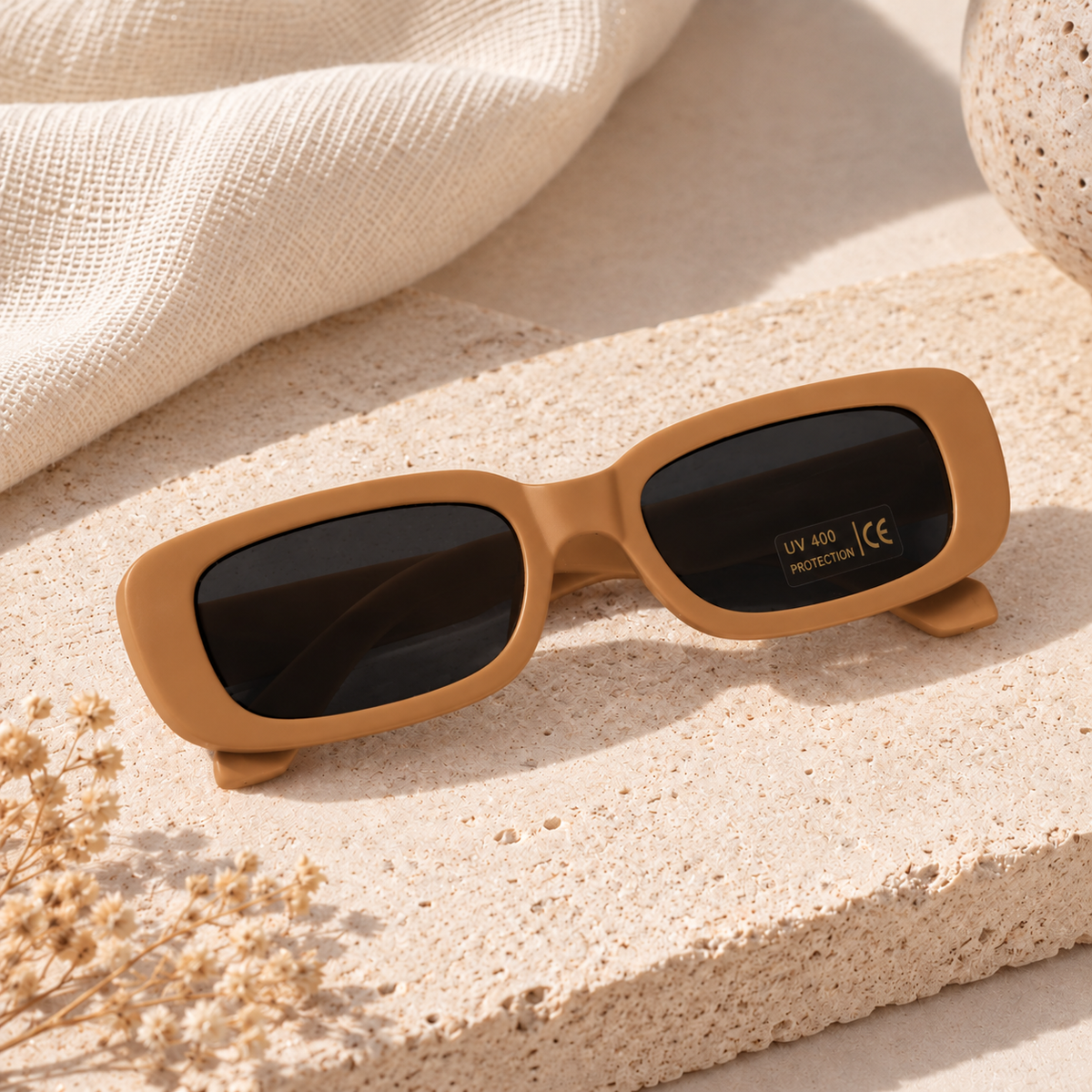 lentes vintage caramelo