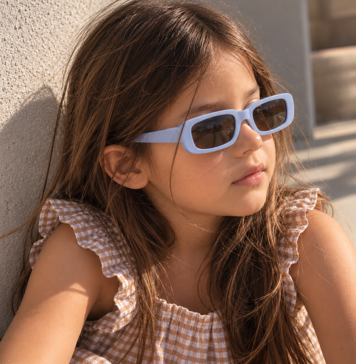 lentes vintage celeste