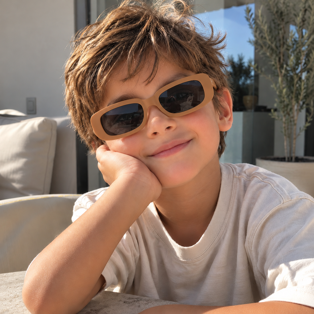 lentes vintage caramelo