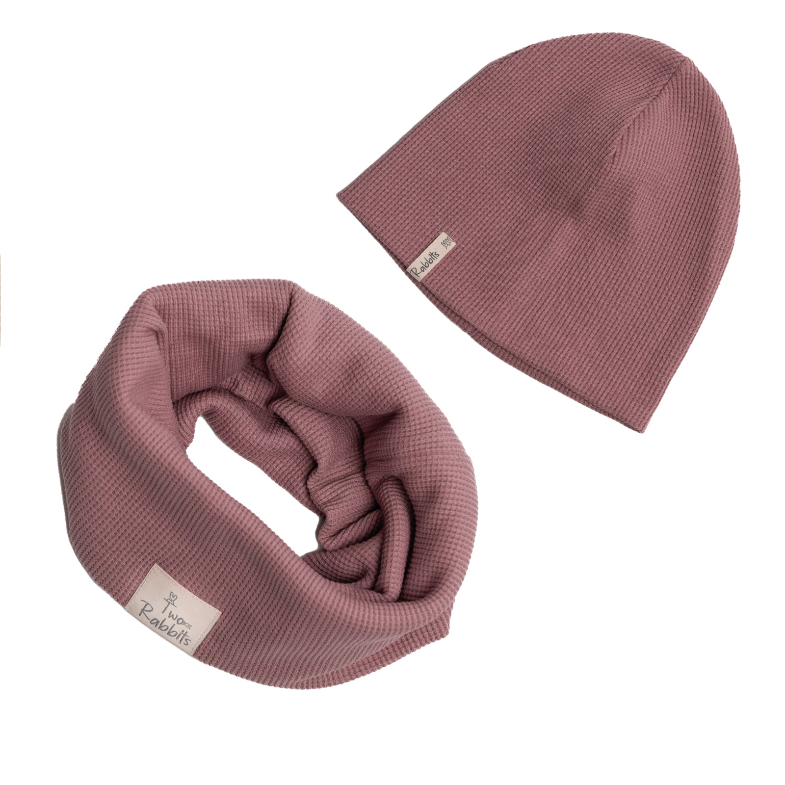 Beanie Waffle Mauve
