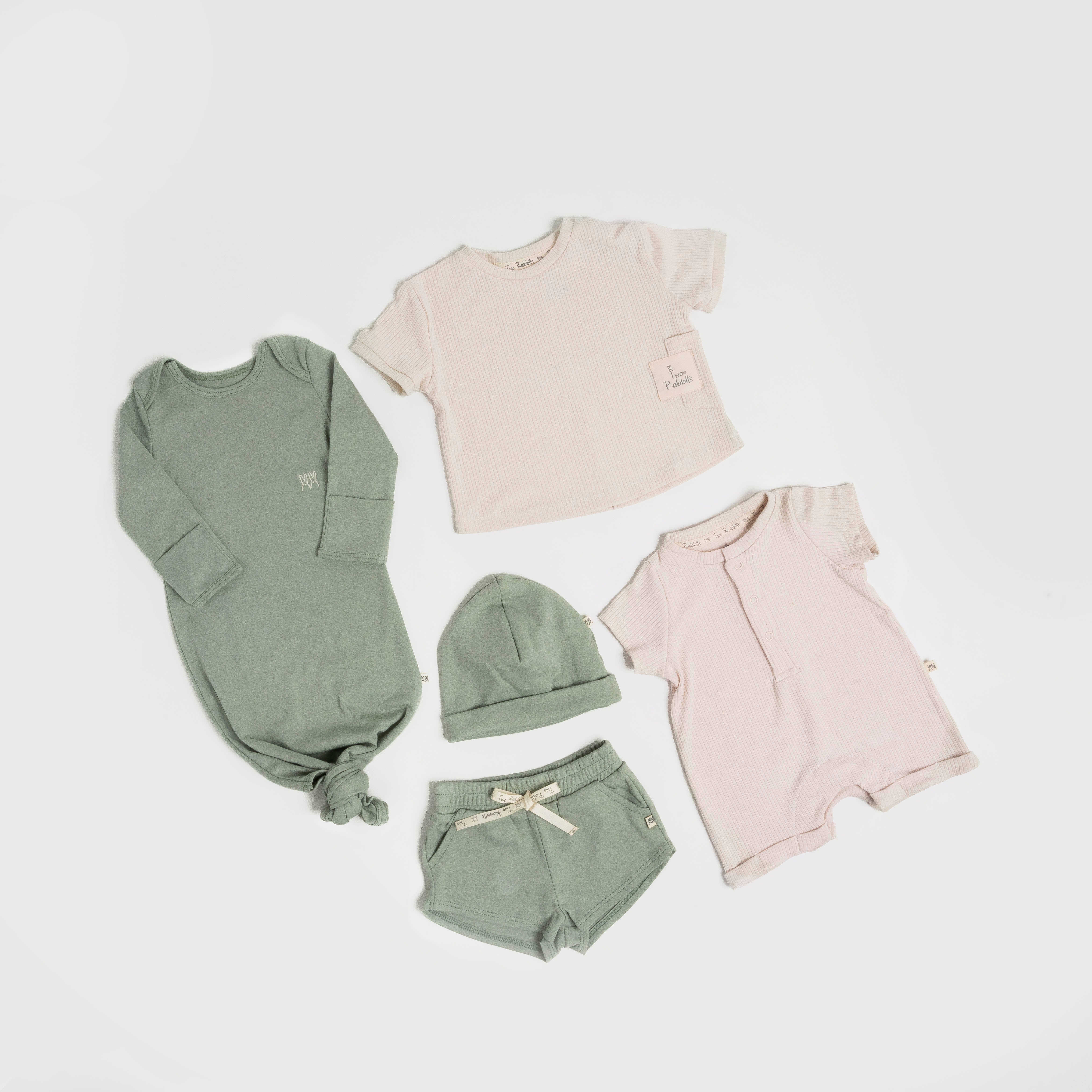 Bolsa Nudo + Beanie Menta