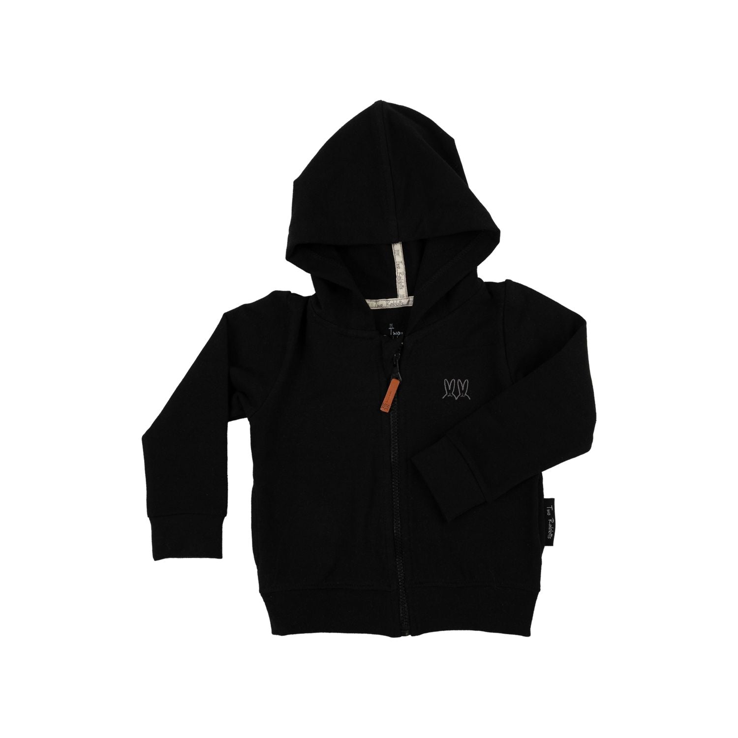 Casaca Capucha Negro