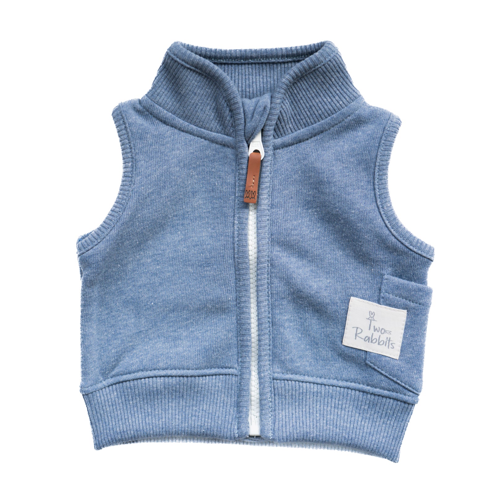 Chaleco Afranelado Arctic Blue