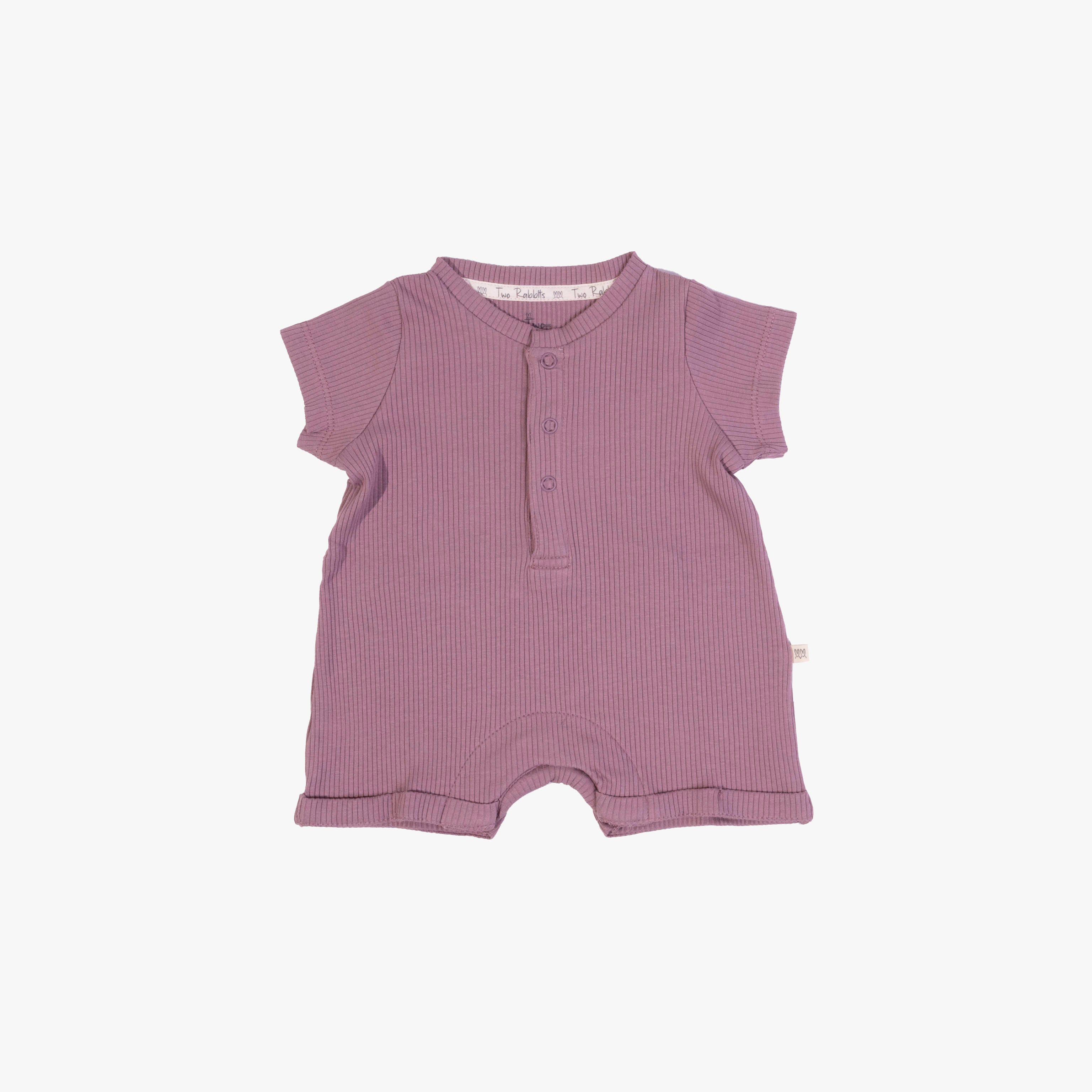 Romper Acanalado Mauve