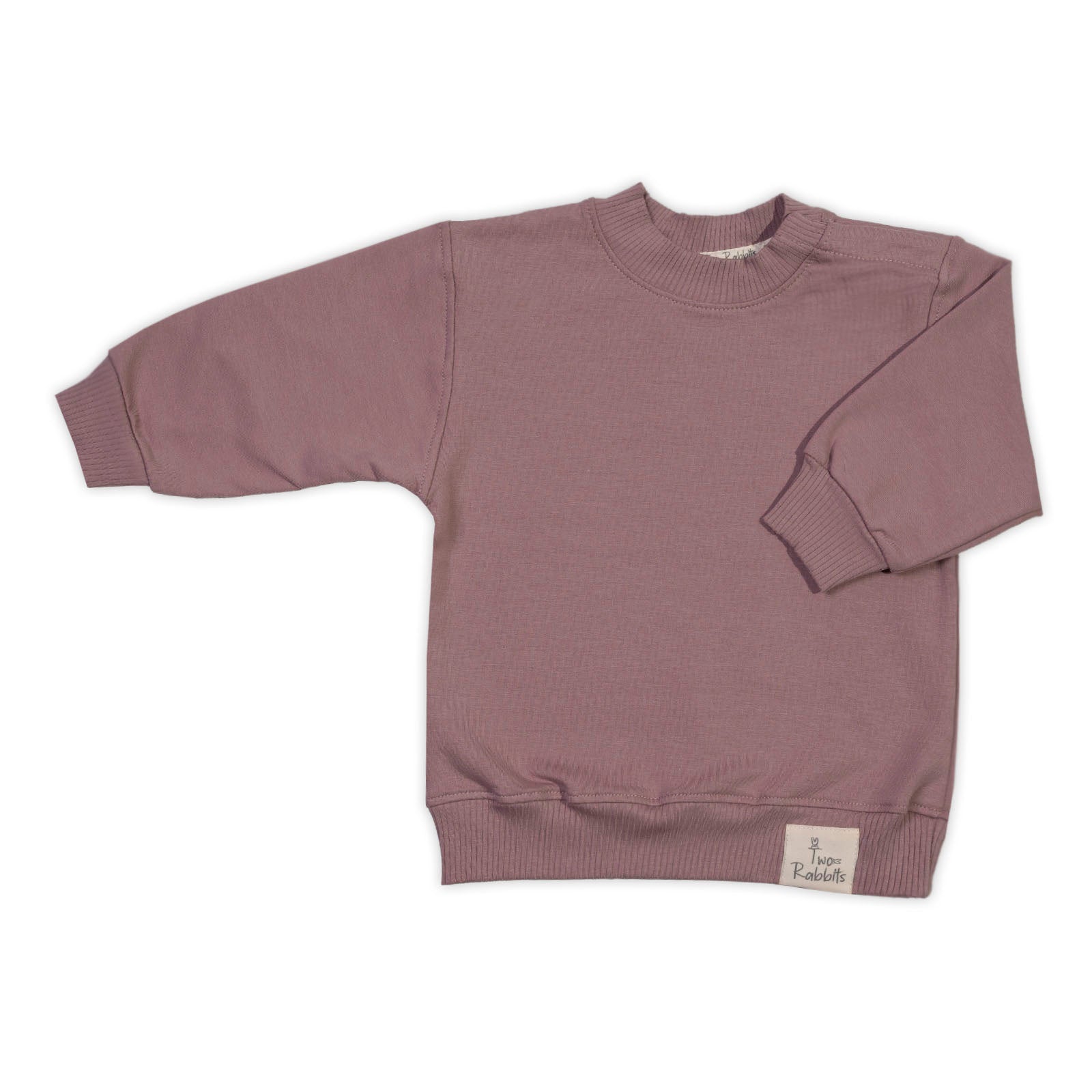 Spring Oversize Sweatshirt Mauve