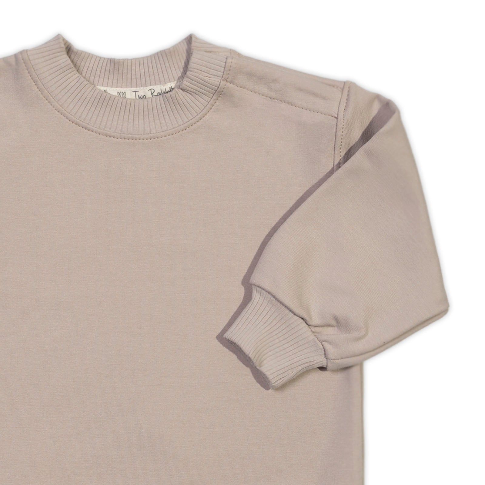 Spring Oversize Sweatshirt Taupe