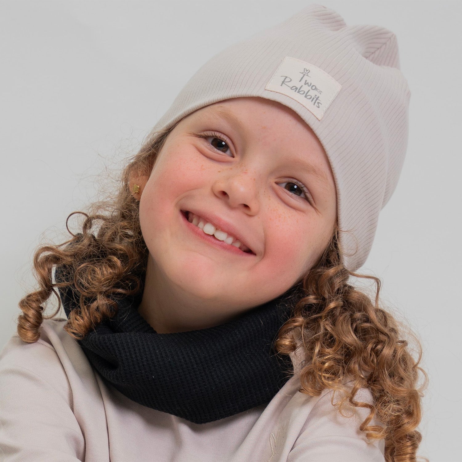 Beanie Acanalado Taupe