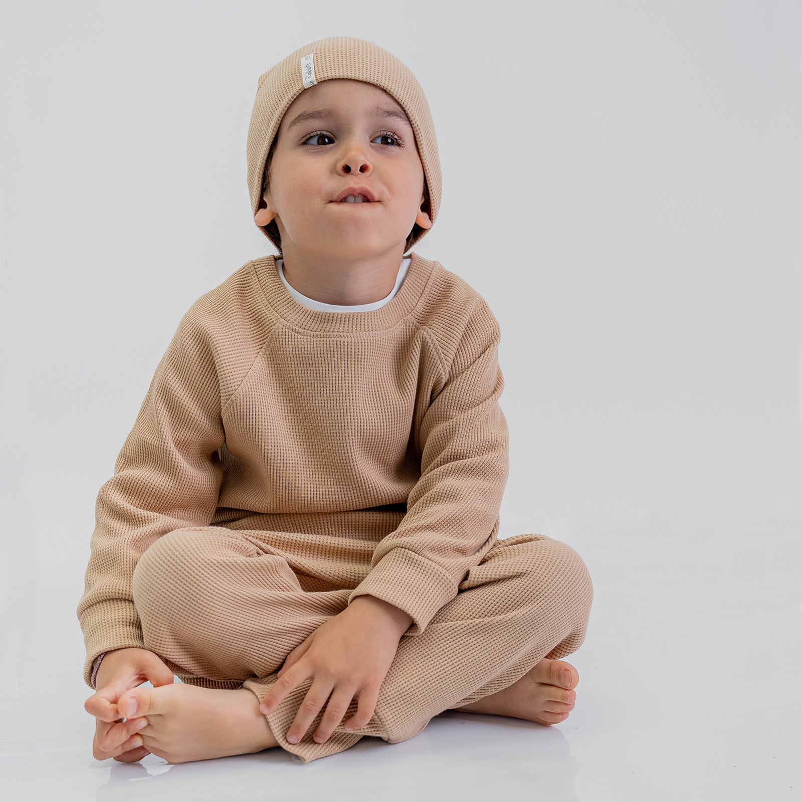 Beanie Waffle Caramel