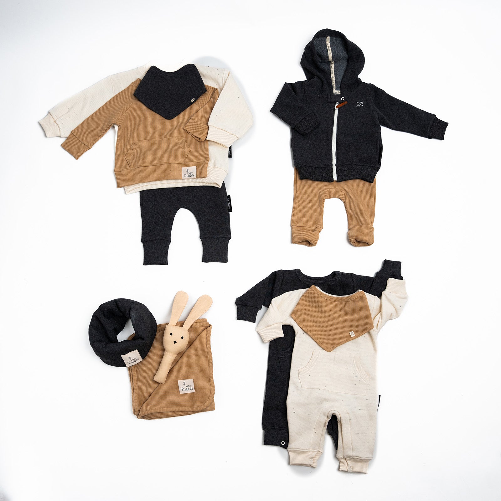 Pant Waffle Caramel -Adjustable Fit!