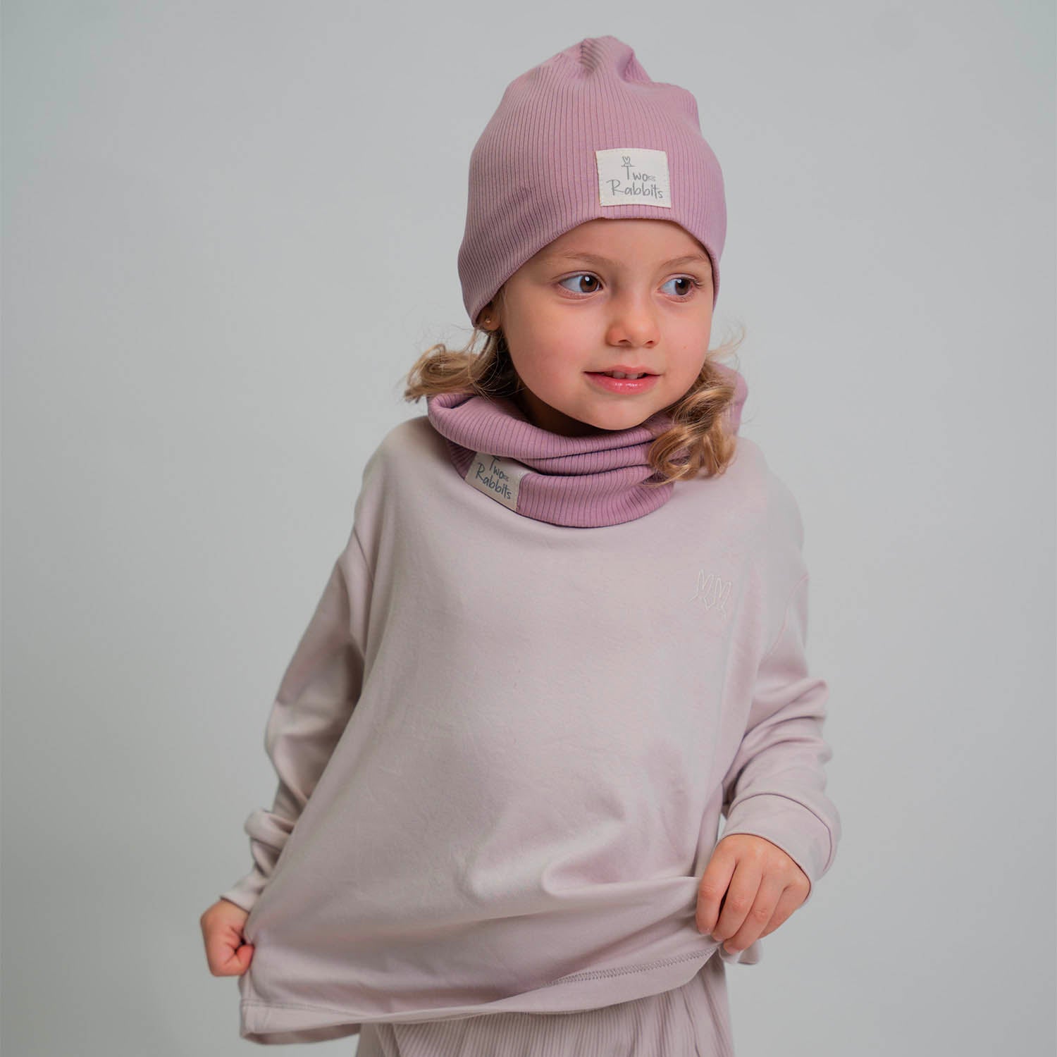 Polo Manga Larga Taupe
