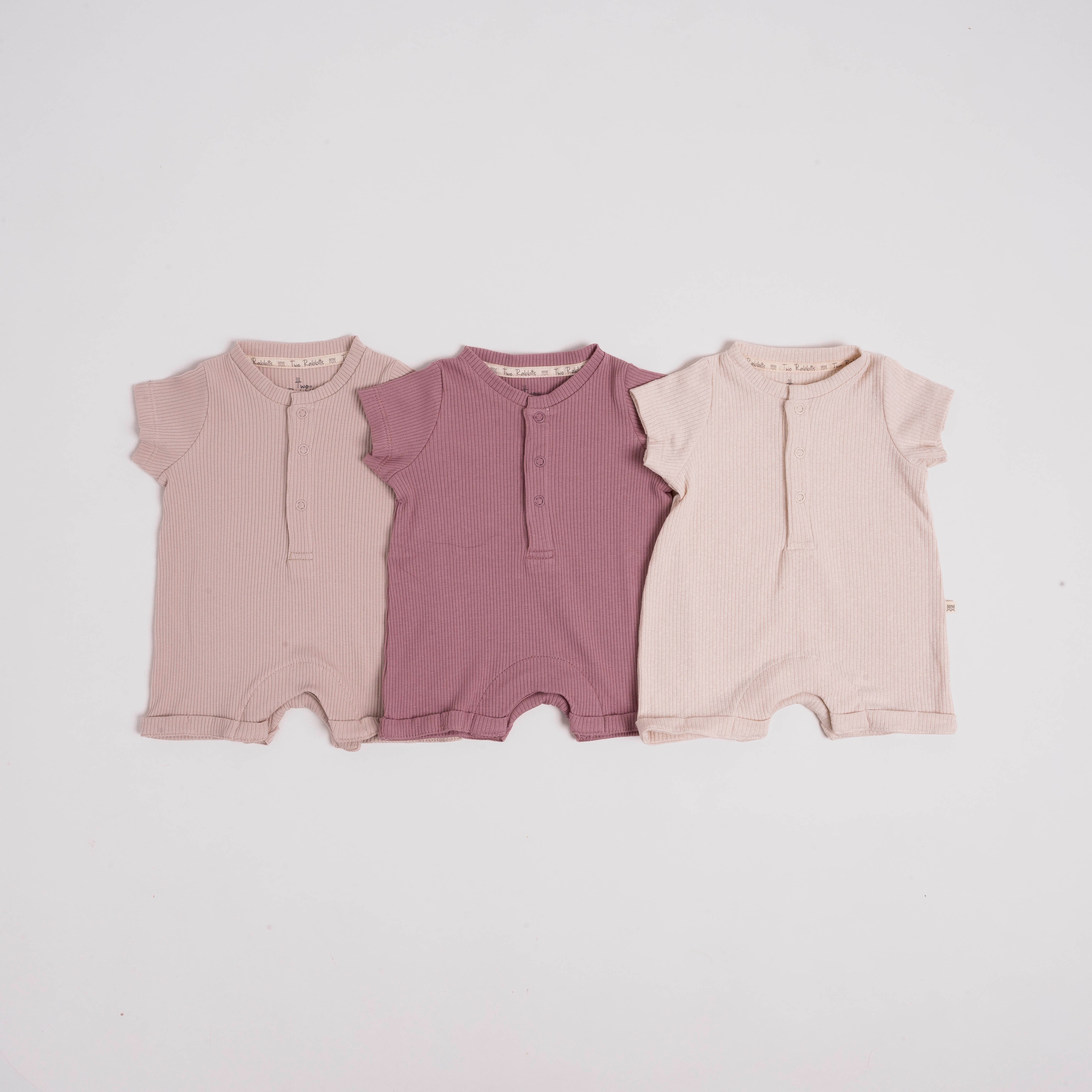 Romper Acanalado Taupe