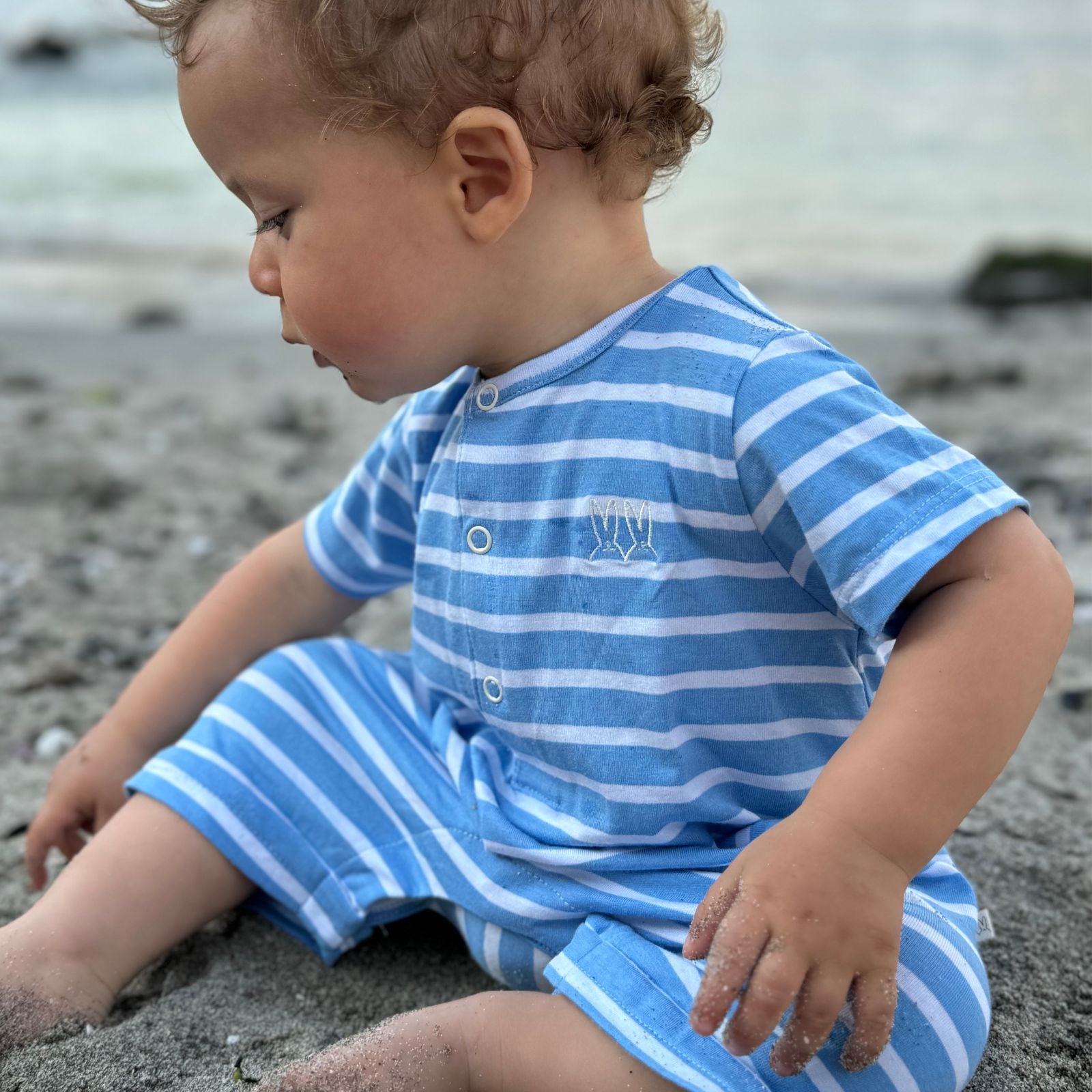 Romper Rayas Azul