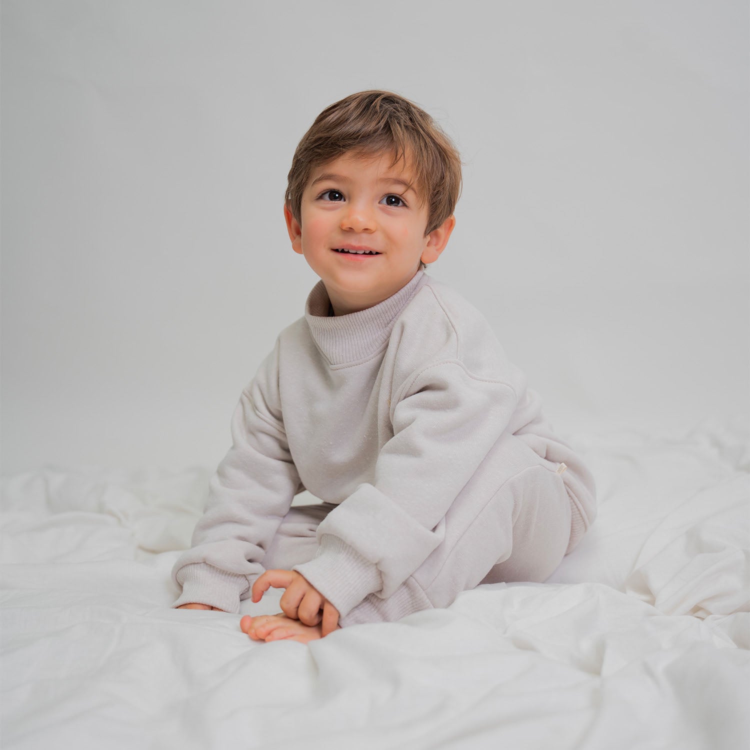 Sweatshirt Oversize Cuello Alto Silver Moon