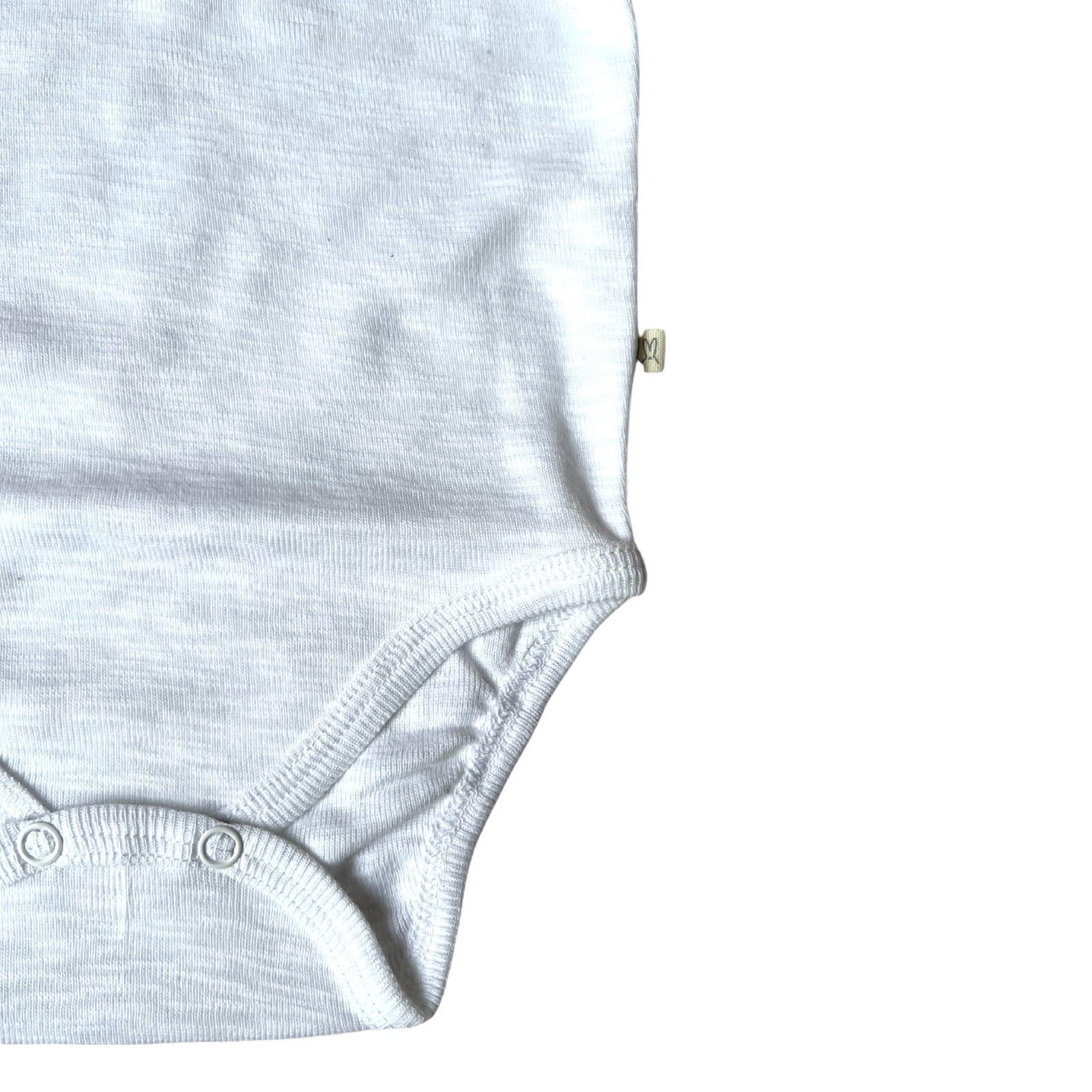 Body Manga Larga Cotton Flame Blanco