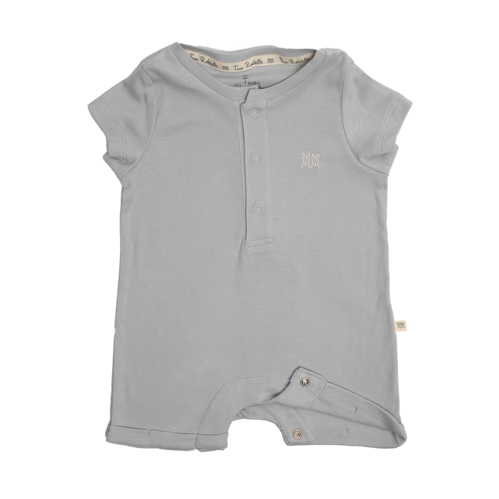 Romper Rib Silver