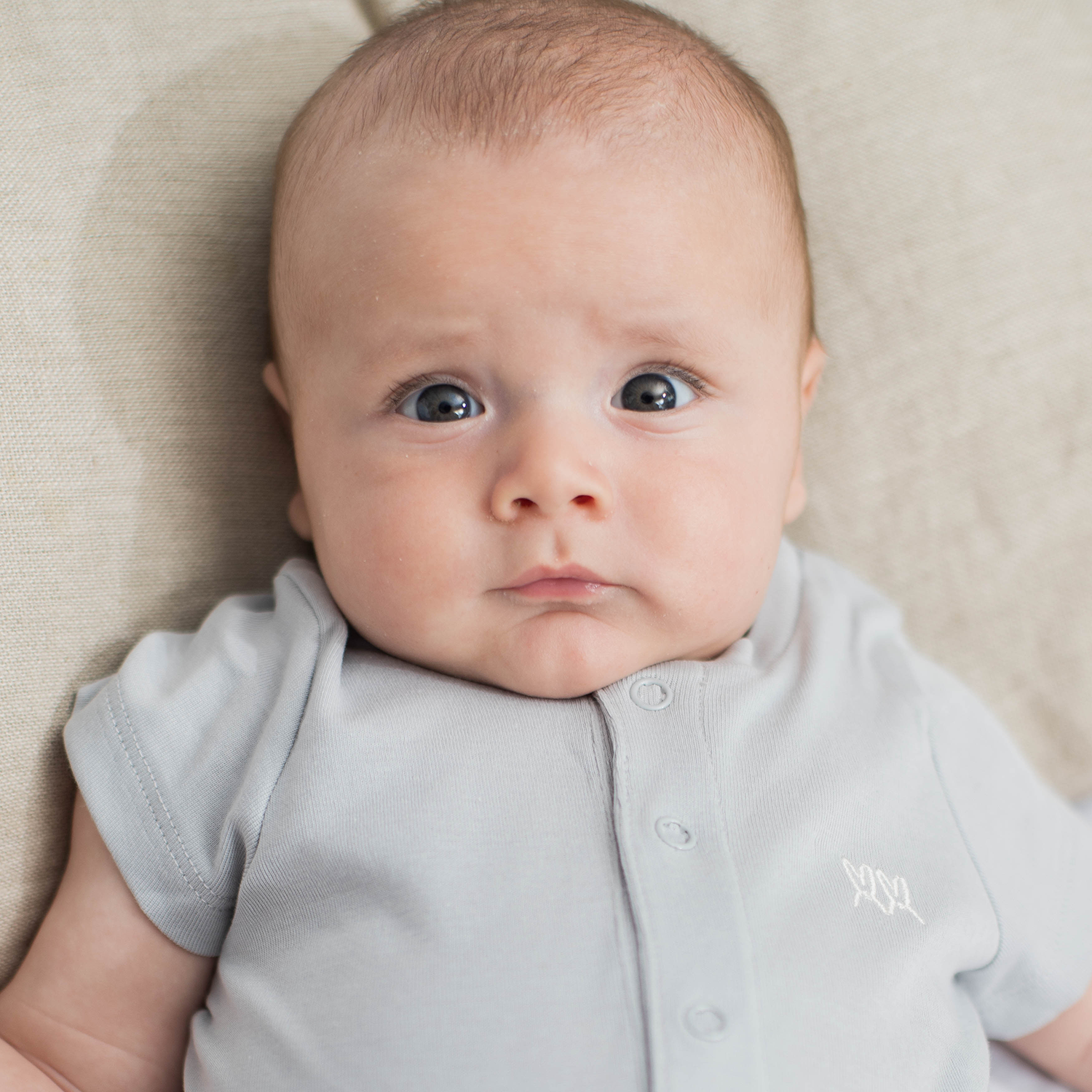 Romper Rib Silver