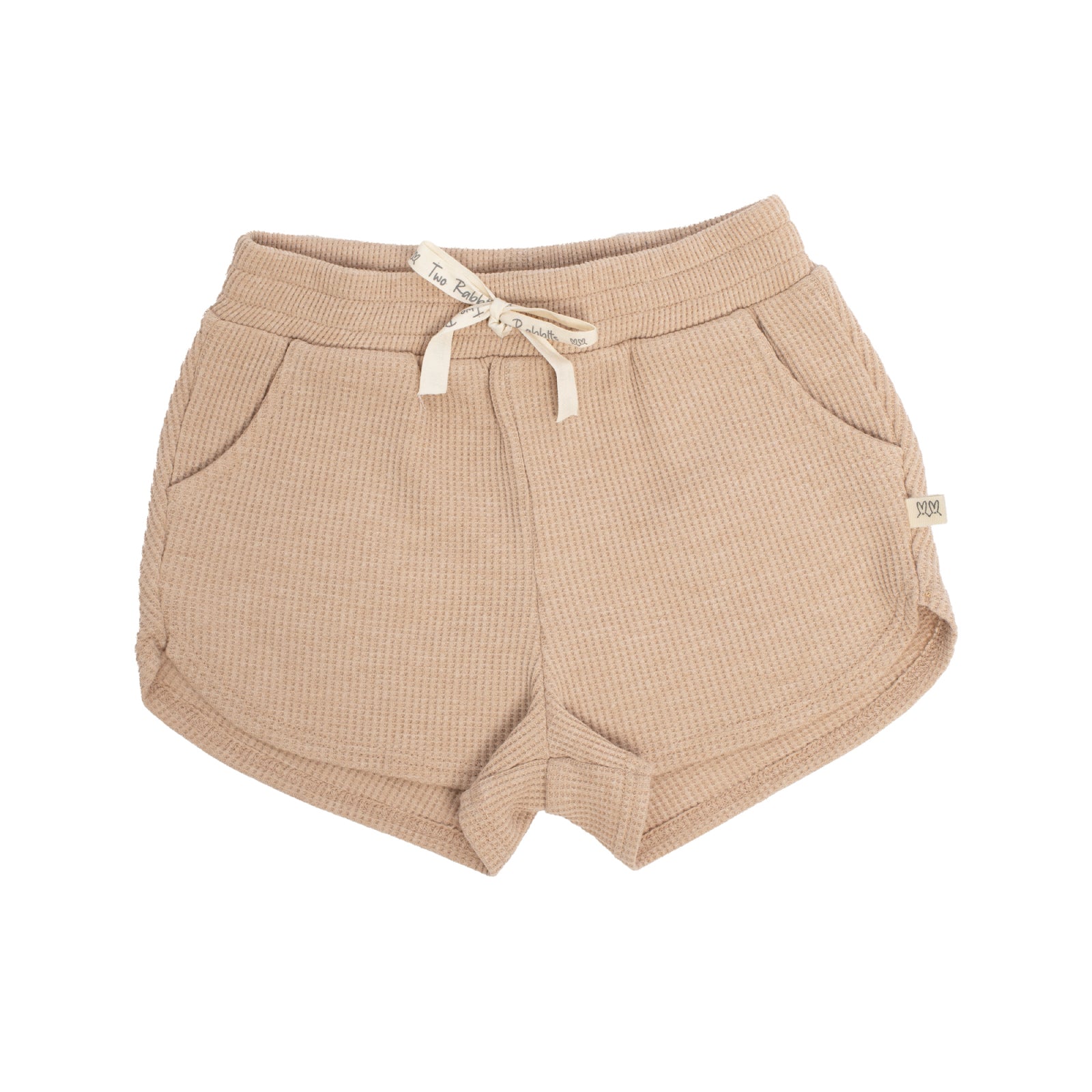 Short Comfy Waffle Beige