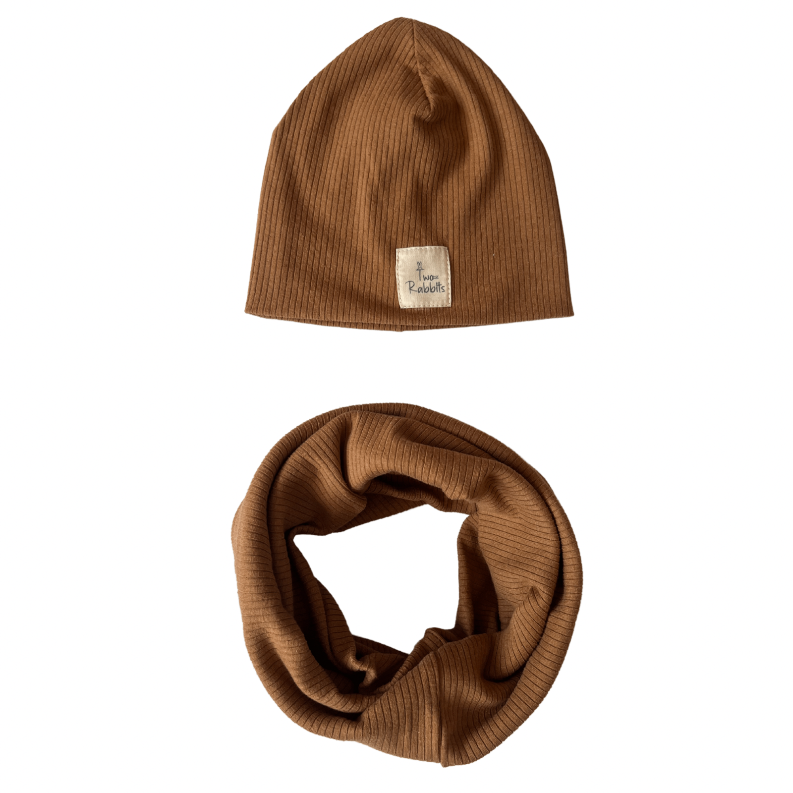 Beanie acanalado sienna