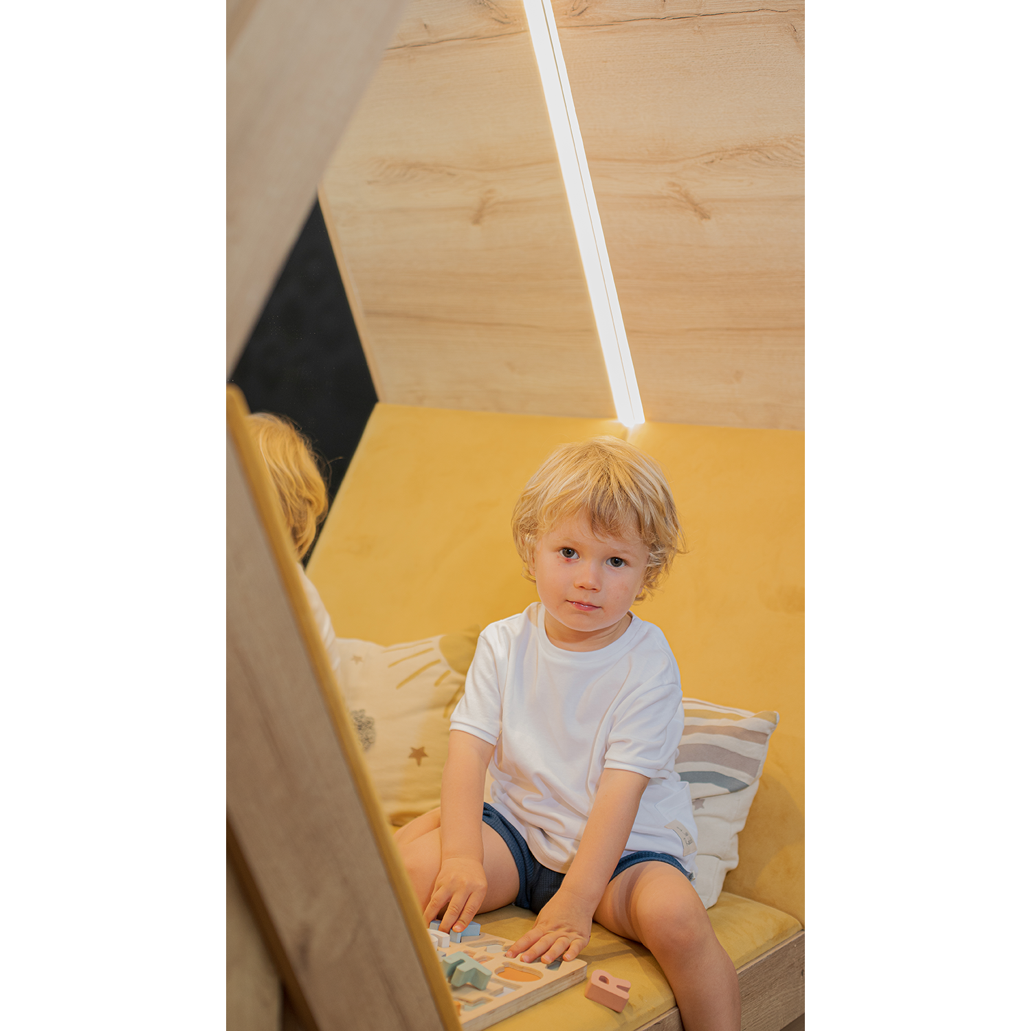 Short Comfy Waffle Lagoon