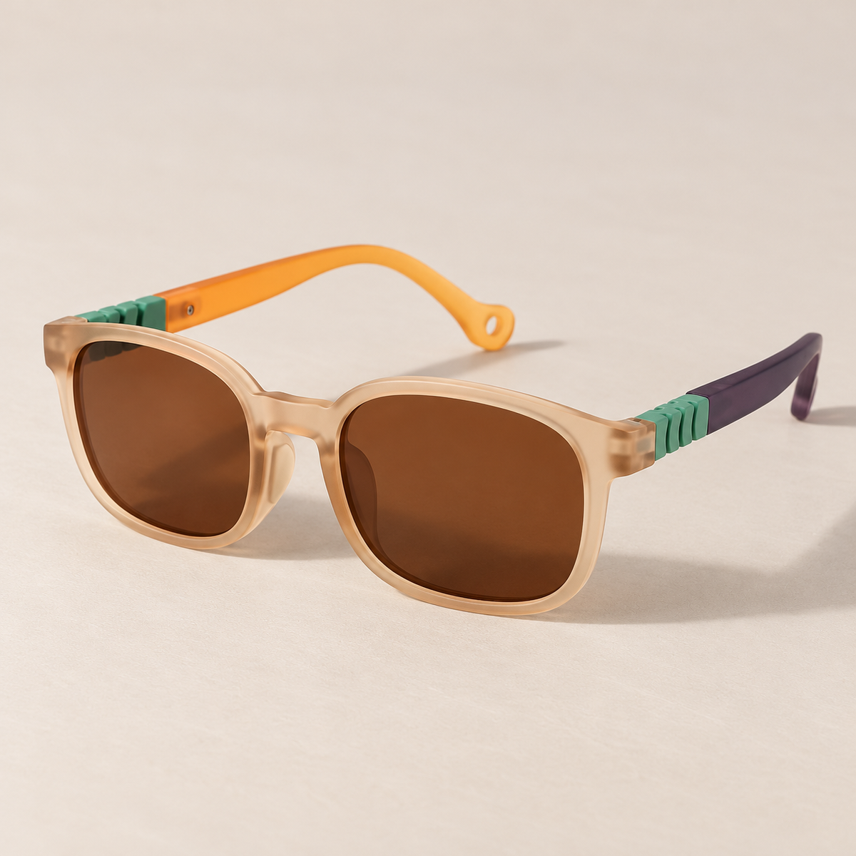 Lentes Silicona Contraste clear brown