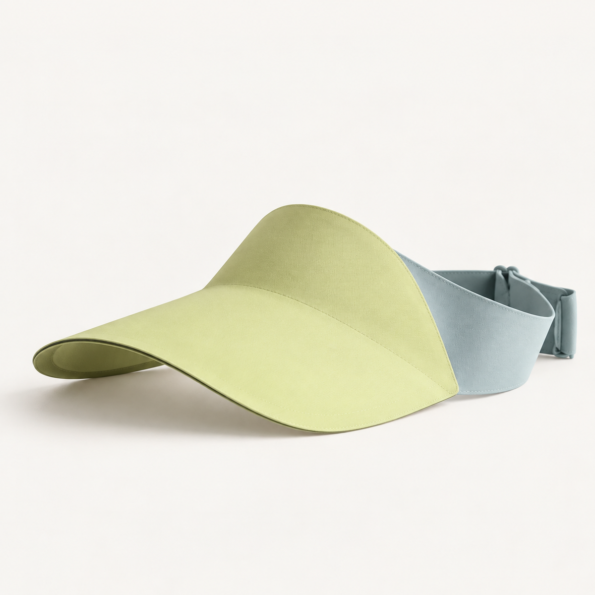 Visera de protección solar infantil verde
