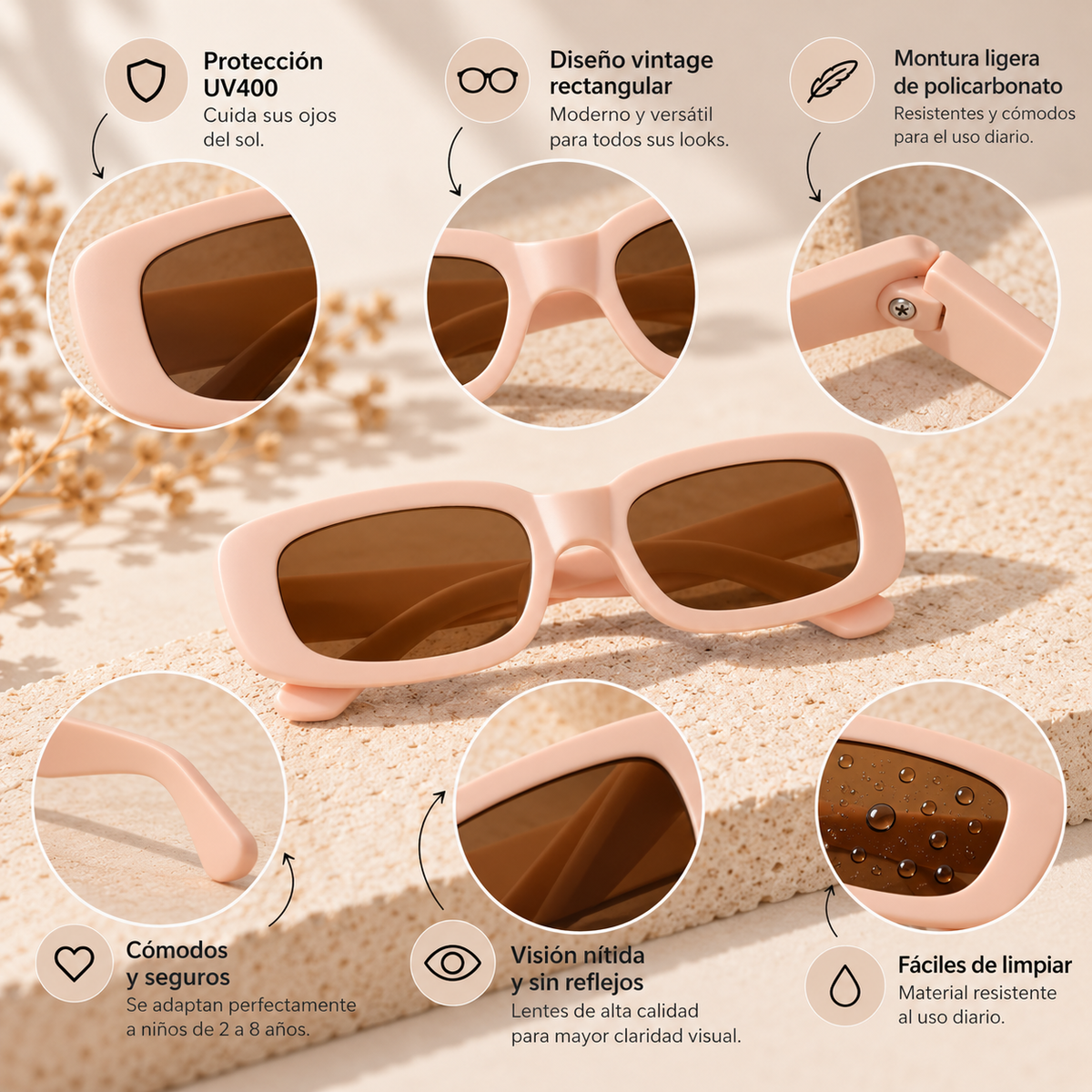 lentes vintage nude