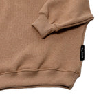 Sweatshirt Oversize Cuello Alto Camel
