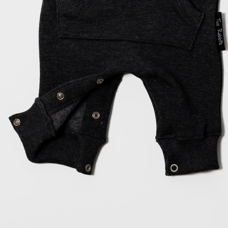 Enterizo Bolsillo Charcoal