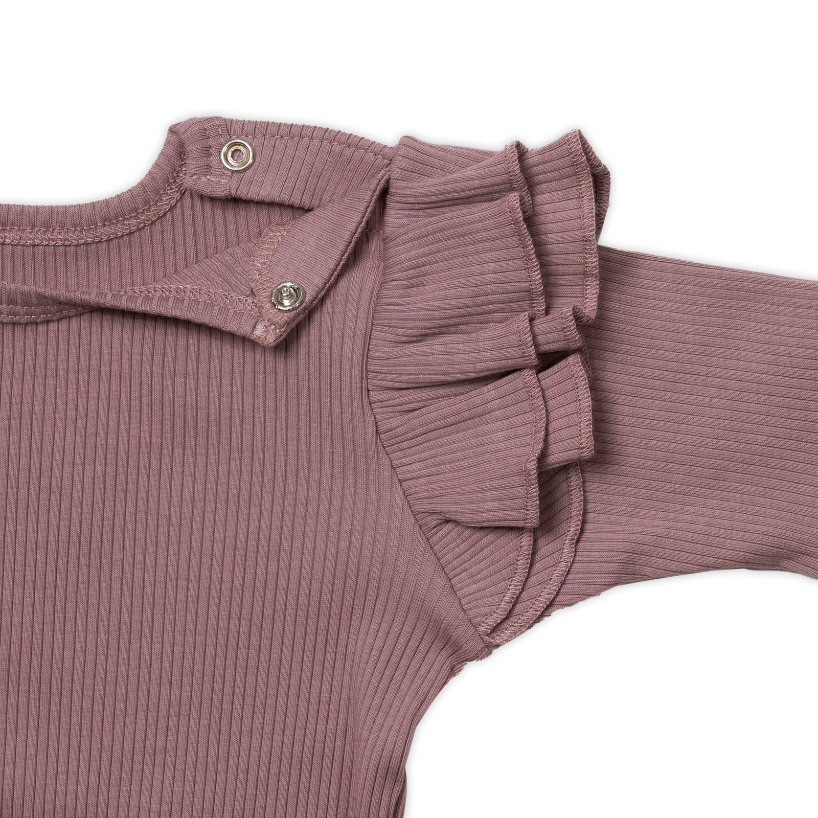 Enterizo Bobos Acanalado Mauve