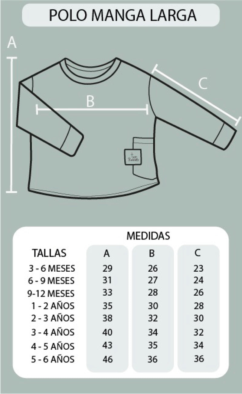 Polo Manga Larga Taupe