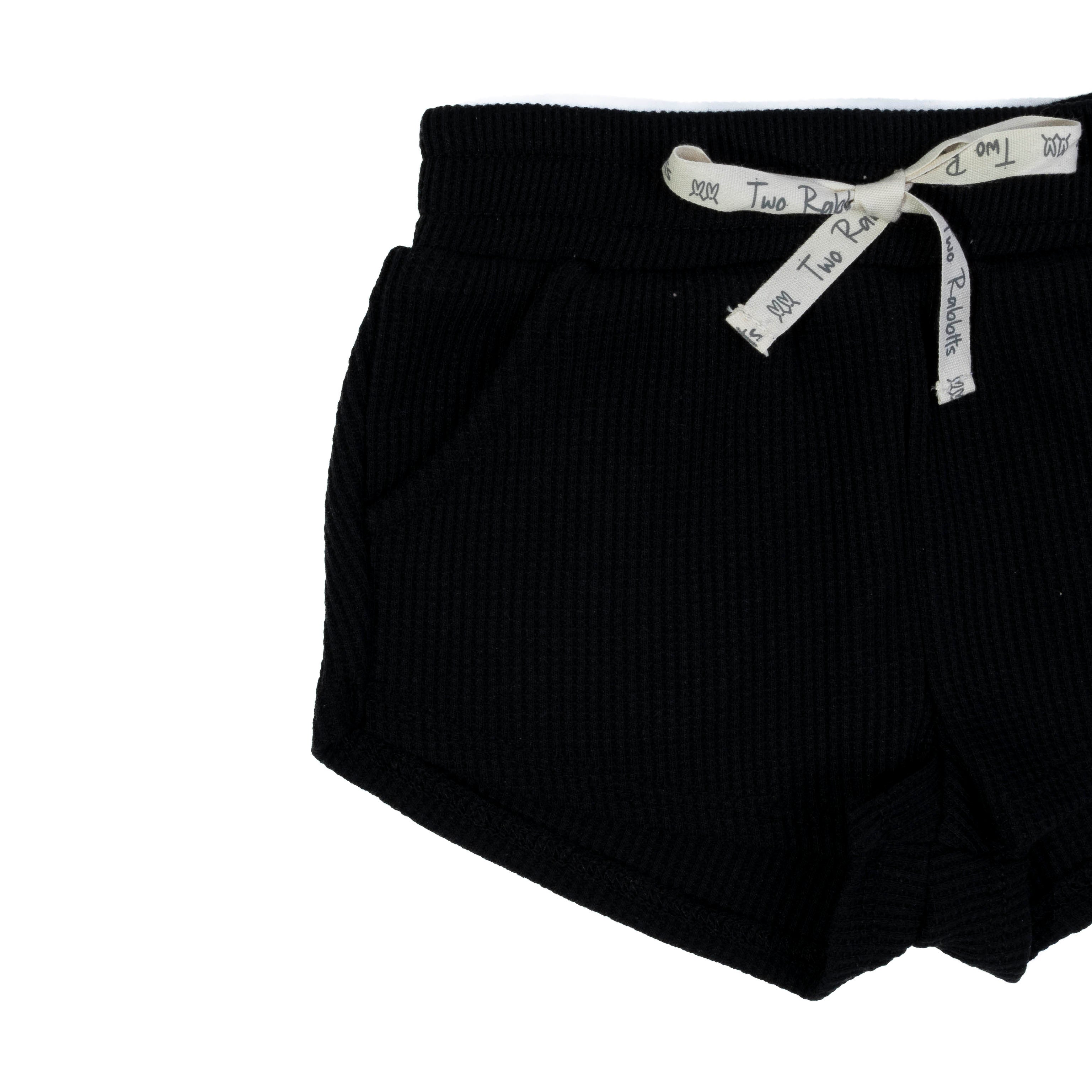 Short Comfy Waffle Negro