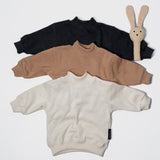 Sweatshirt Oversize Cuello Alto Charcoal