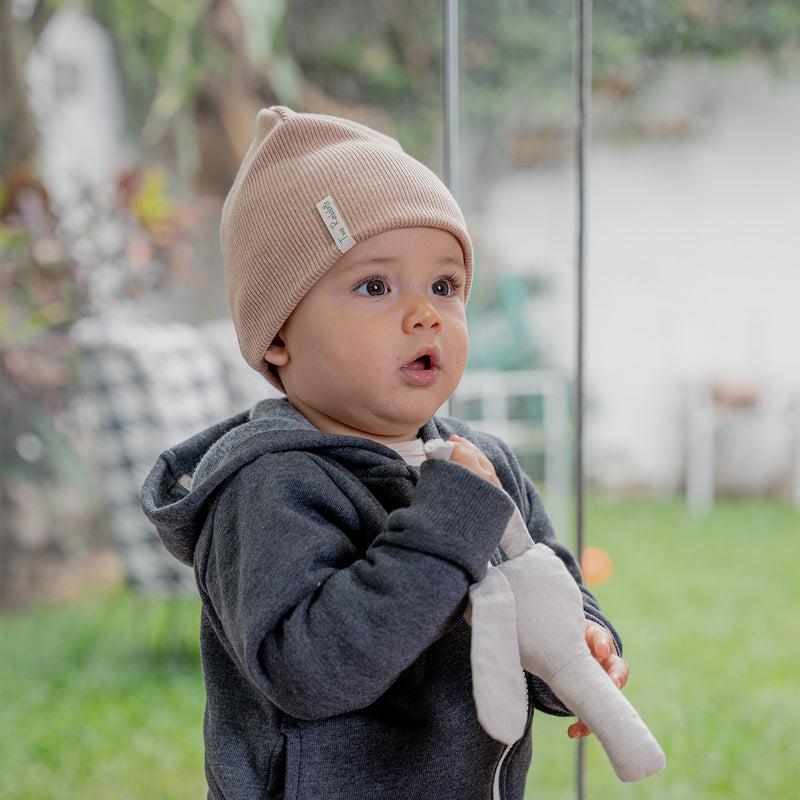 Beanie Rib Camel