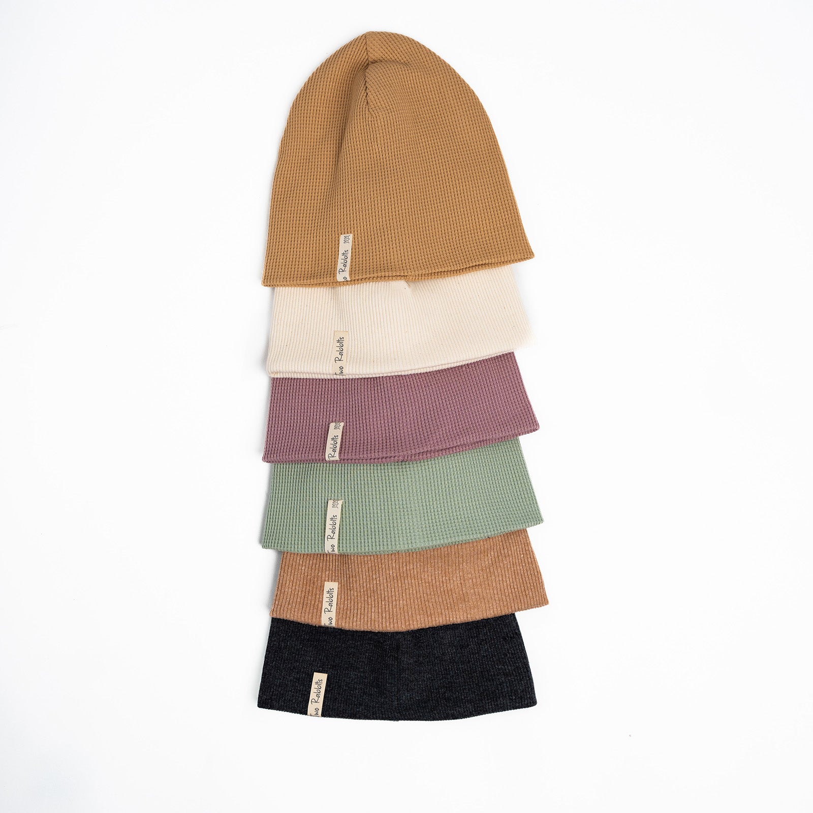 Beanie Waffle Mauve