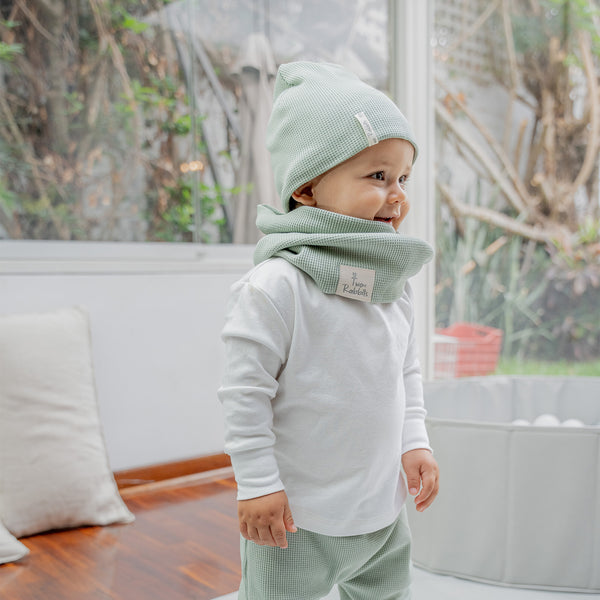 Beanie Waffle Menta