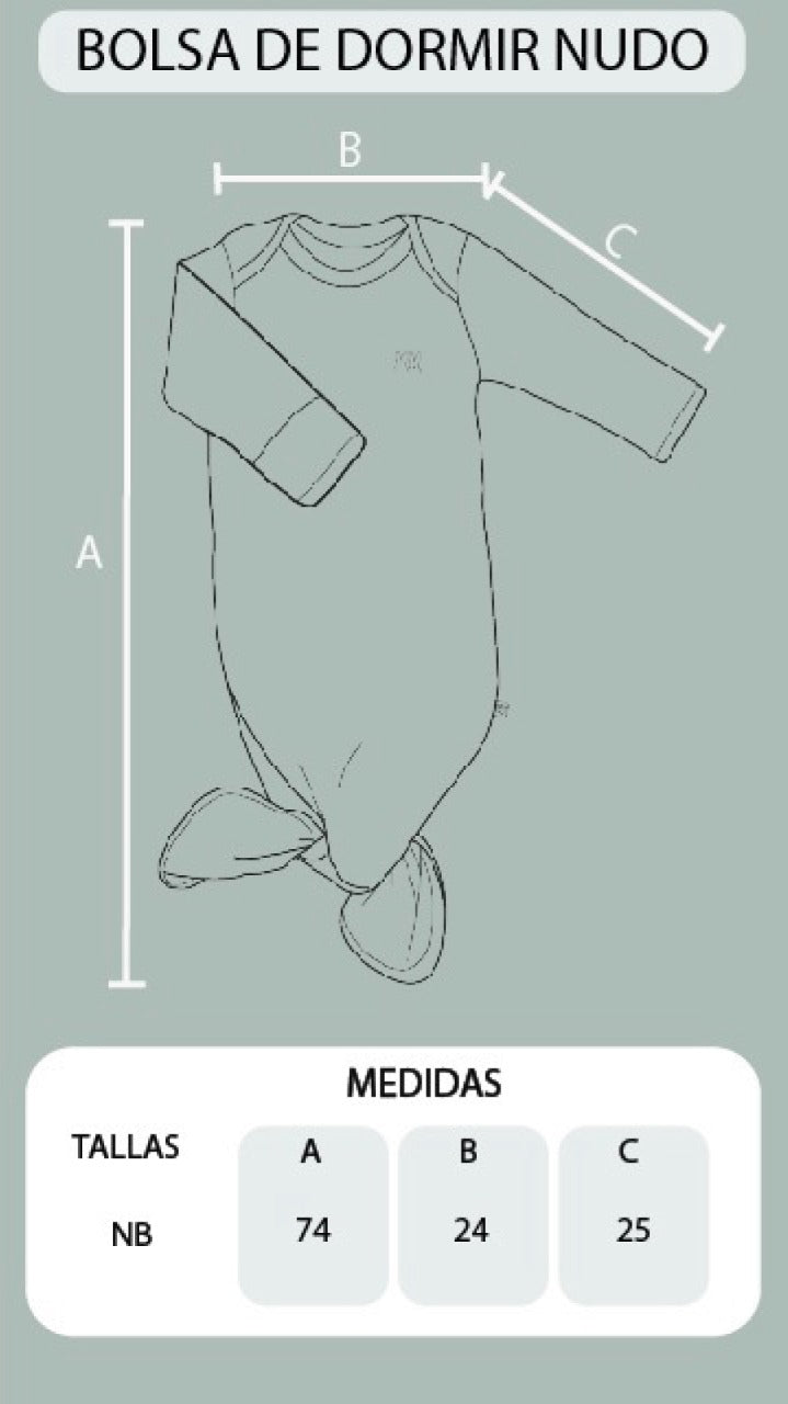 Bolsa Nudo + Beanie Counting Rabbits