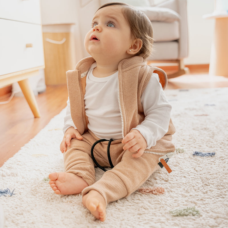 Buzo Comfy Camel Afranelado