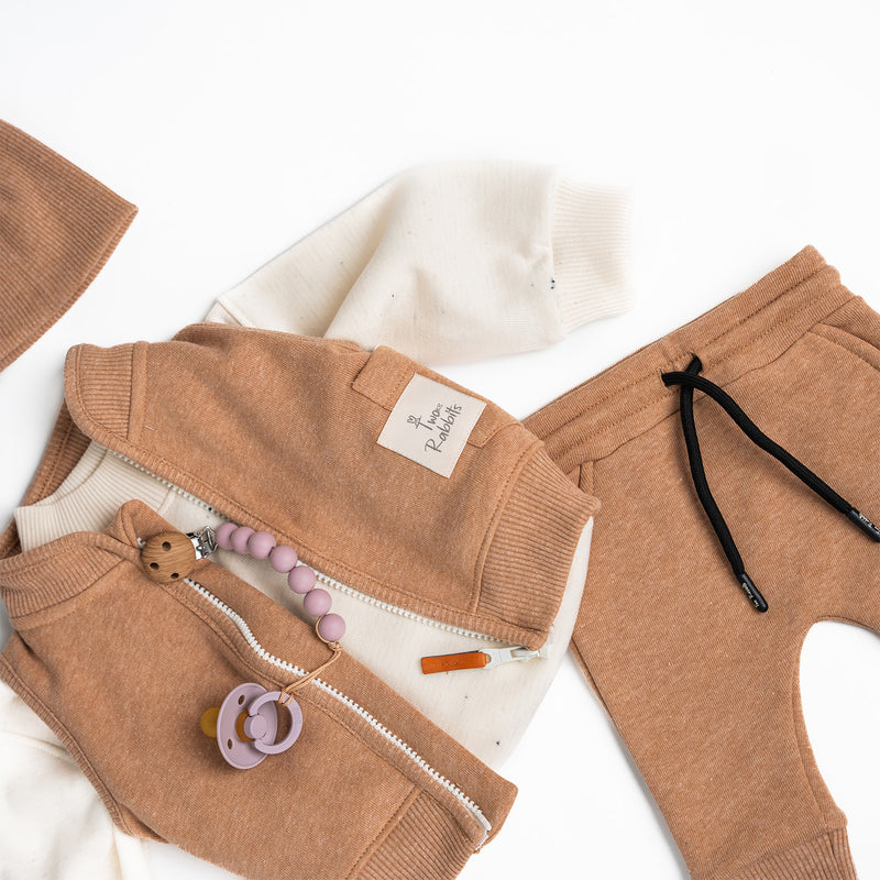 Buzo Comfy Camel Afranelado