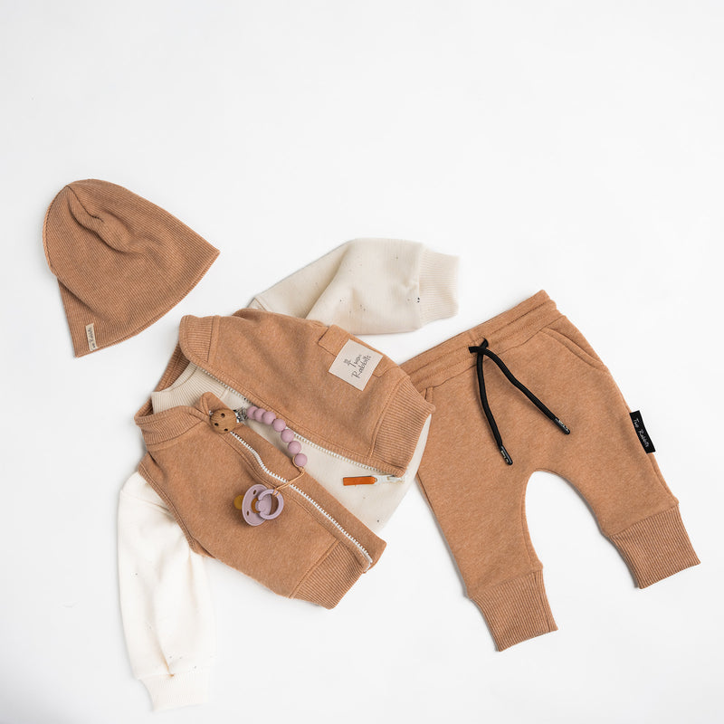 Buzo Comfy Camel Afranelado