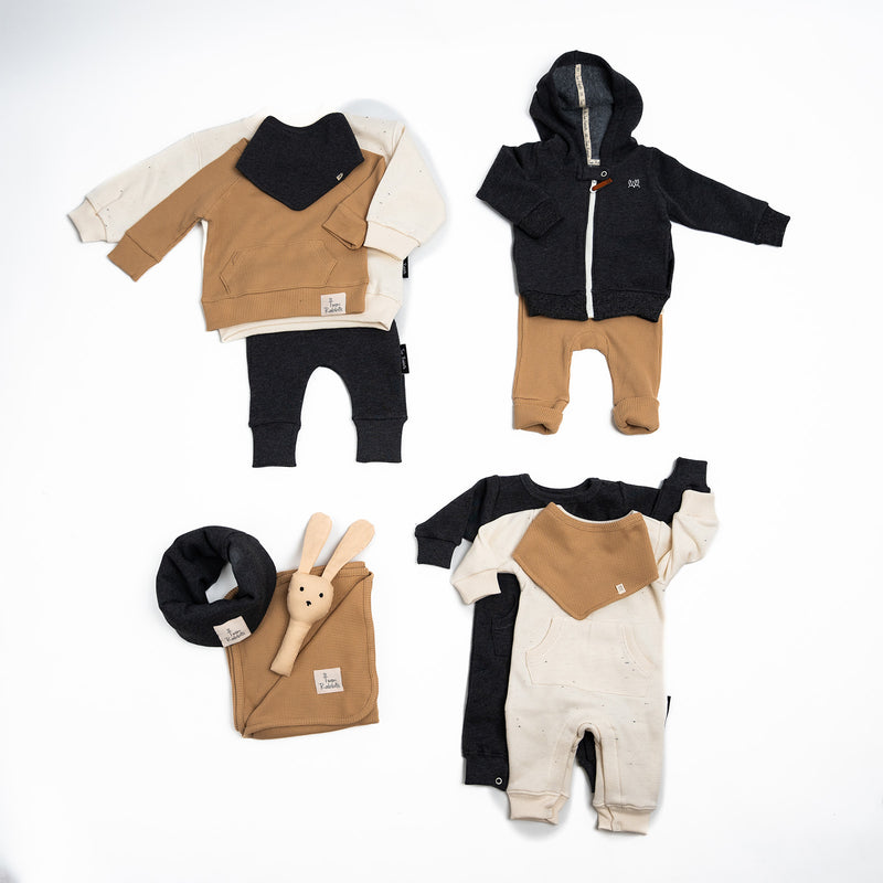 Buzo Comfy Charcoal Afranelado