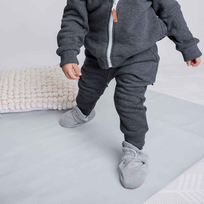Buzo Comfy Charcoal Afranelado