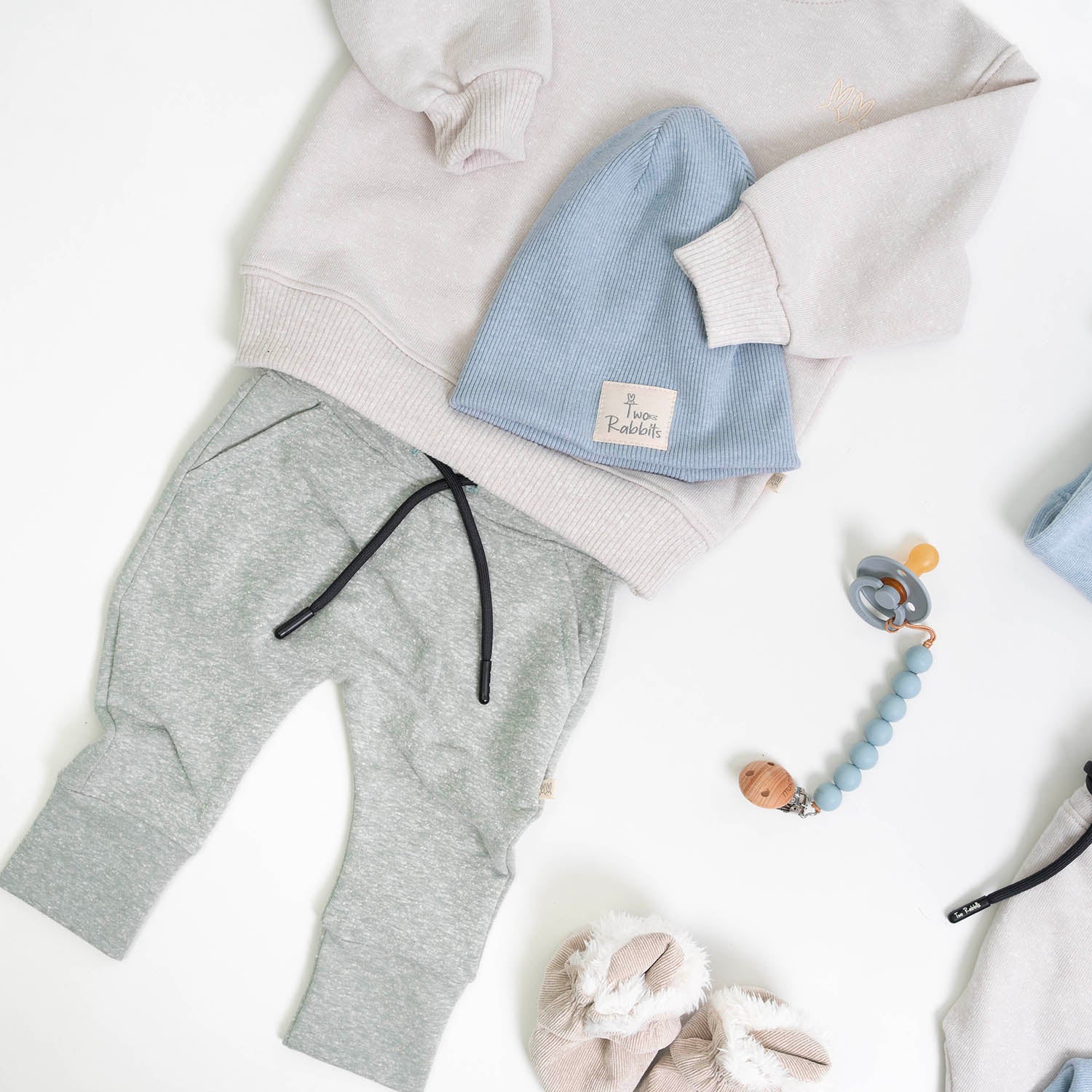 Buzo Comfy French Terry Eucalipto