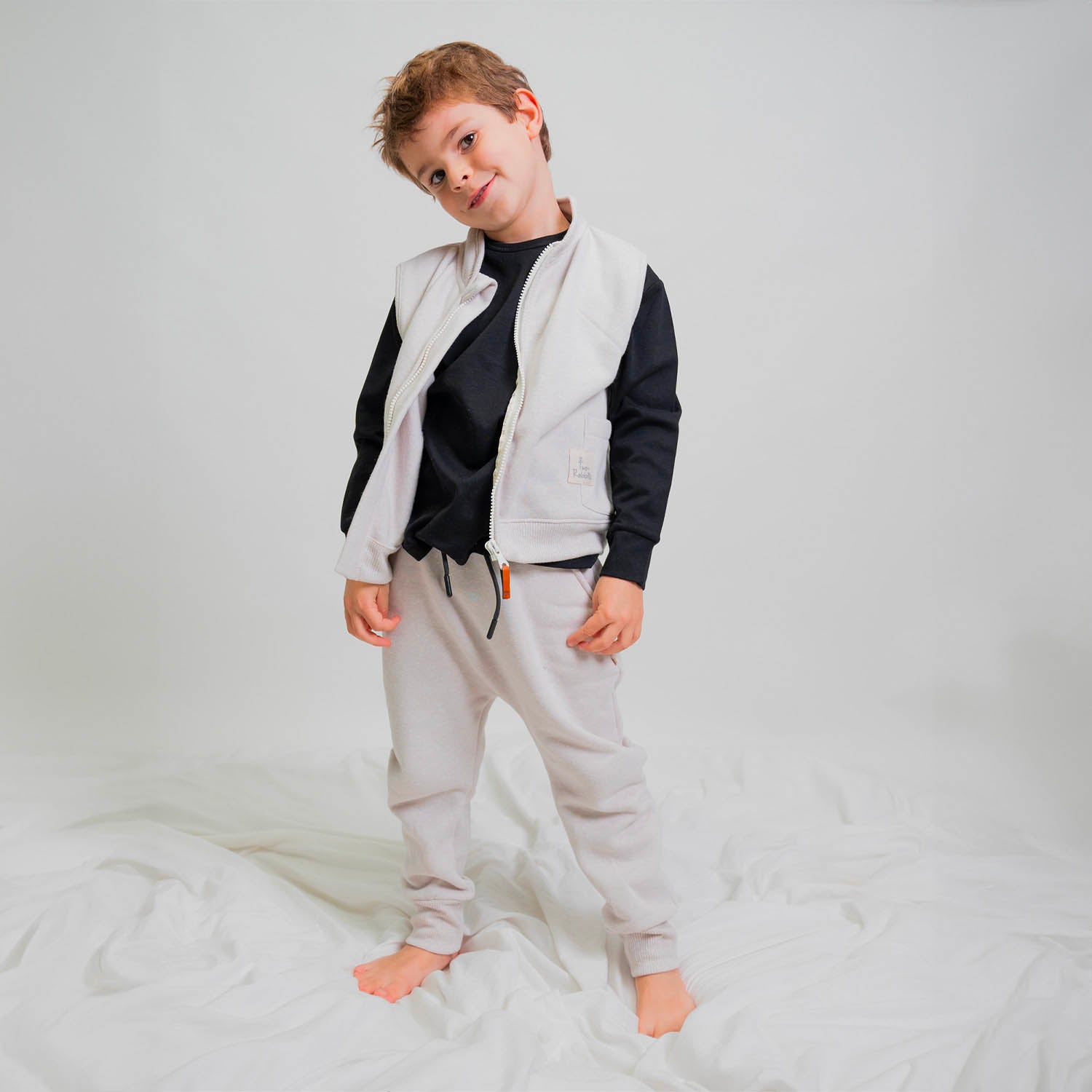 Buzo Comfy Afranelado Silver Moon