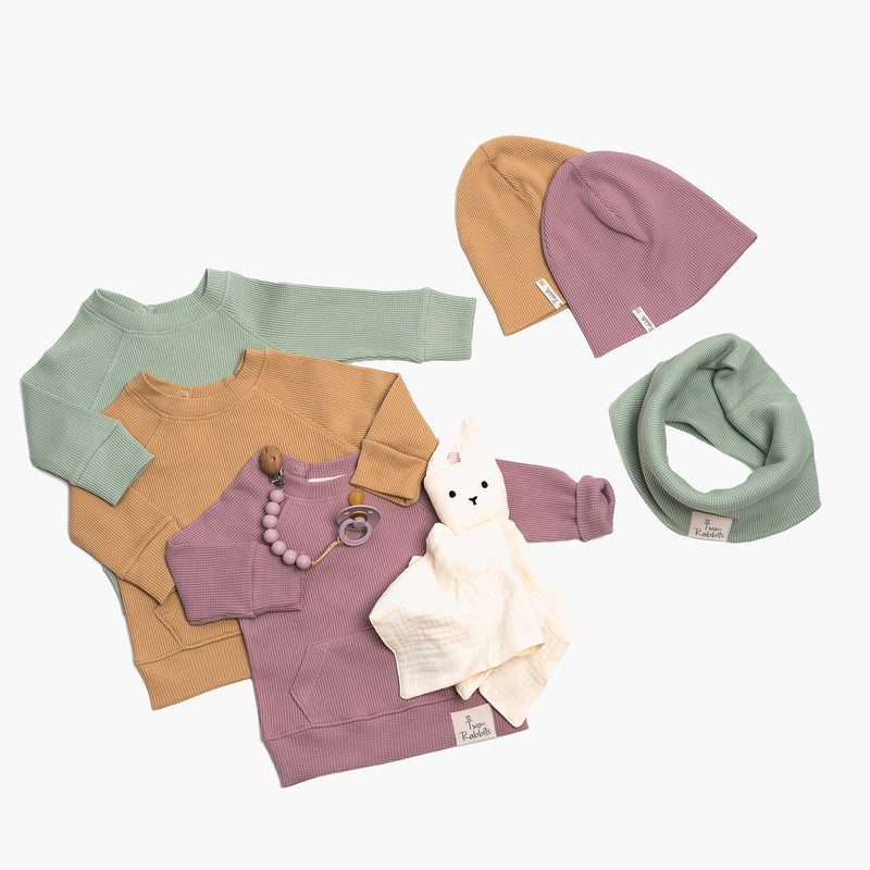 Poleron Waffle Mauve