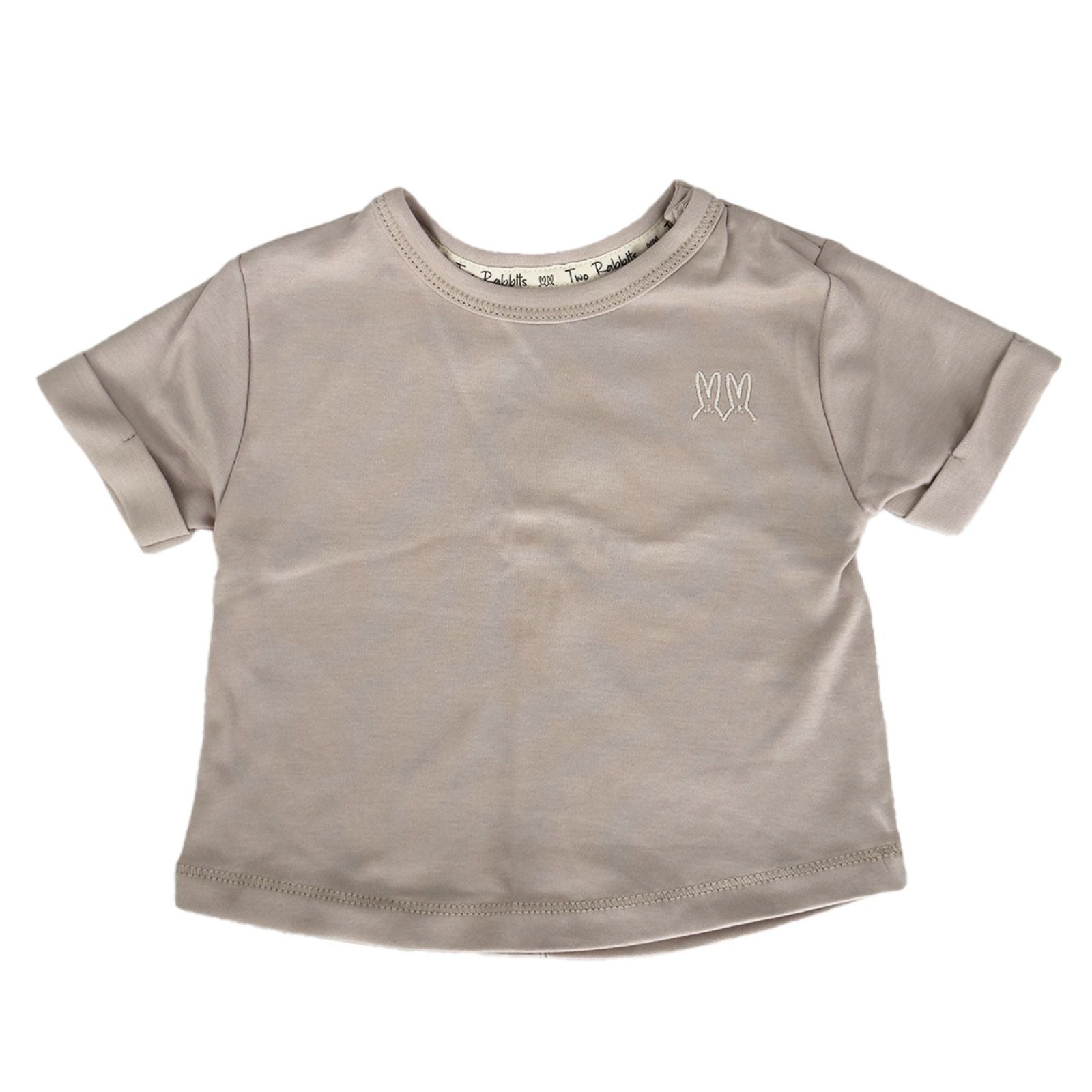 Polo Manga Corta Taupe
