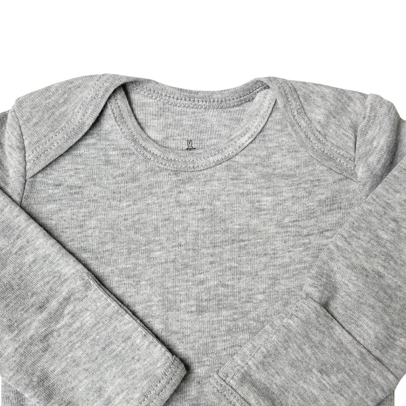 Body Manga Larga Cotton Shadow