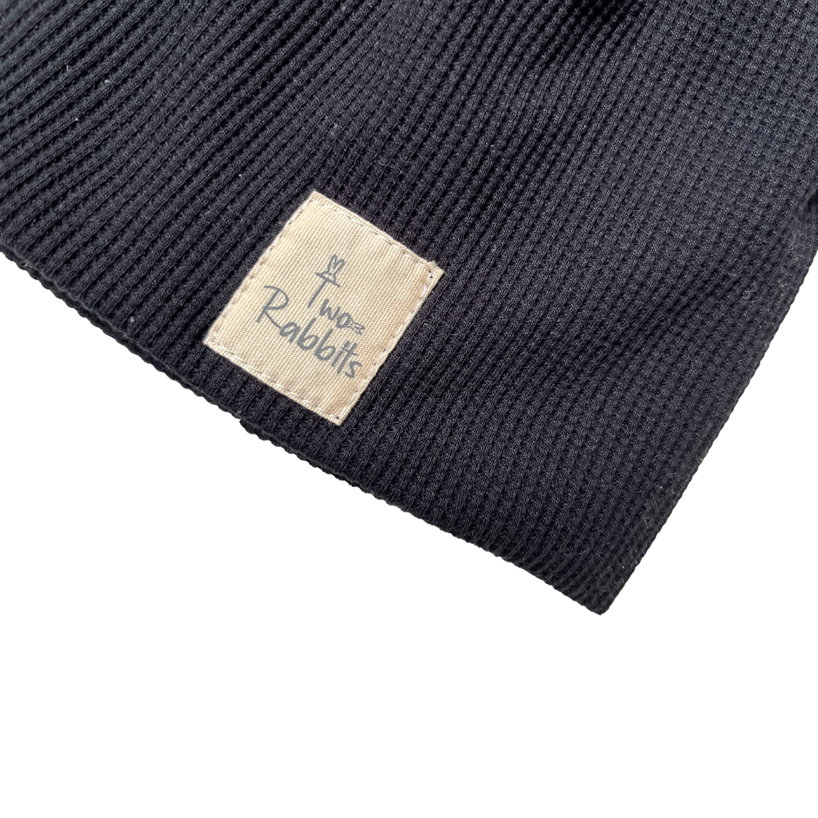 Beanie waffle negro